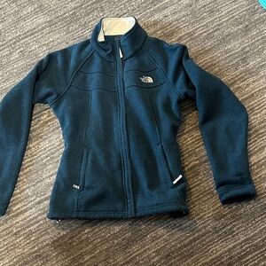 The North Face Teal Fleece Jacket
